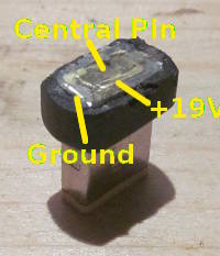 [Cross section of the adapter]